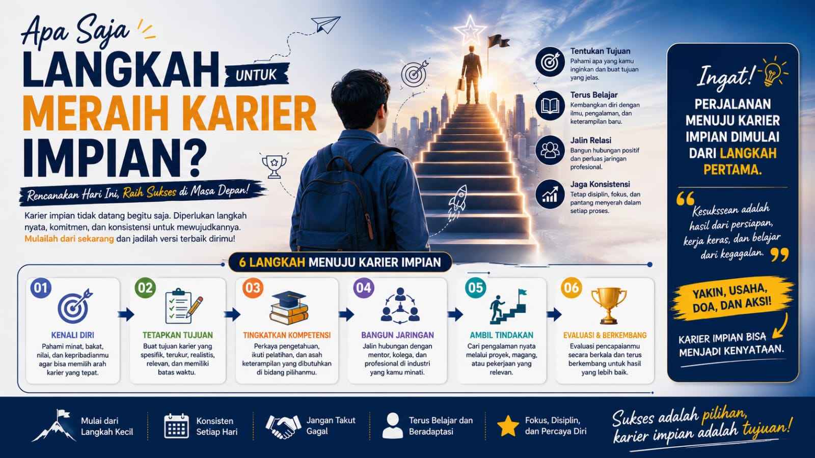 Apa Saja Langkah untuk Meraih Karier Impian?