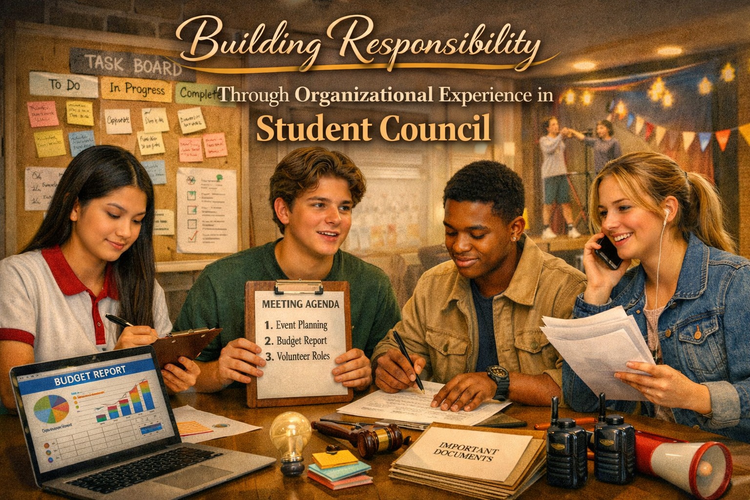 Building Responsibility Through Organizational Experience in Student Council