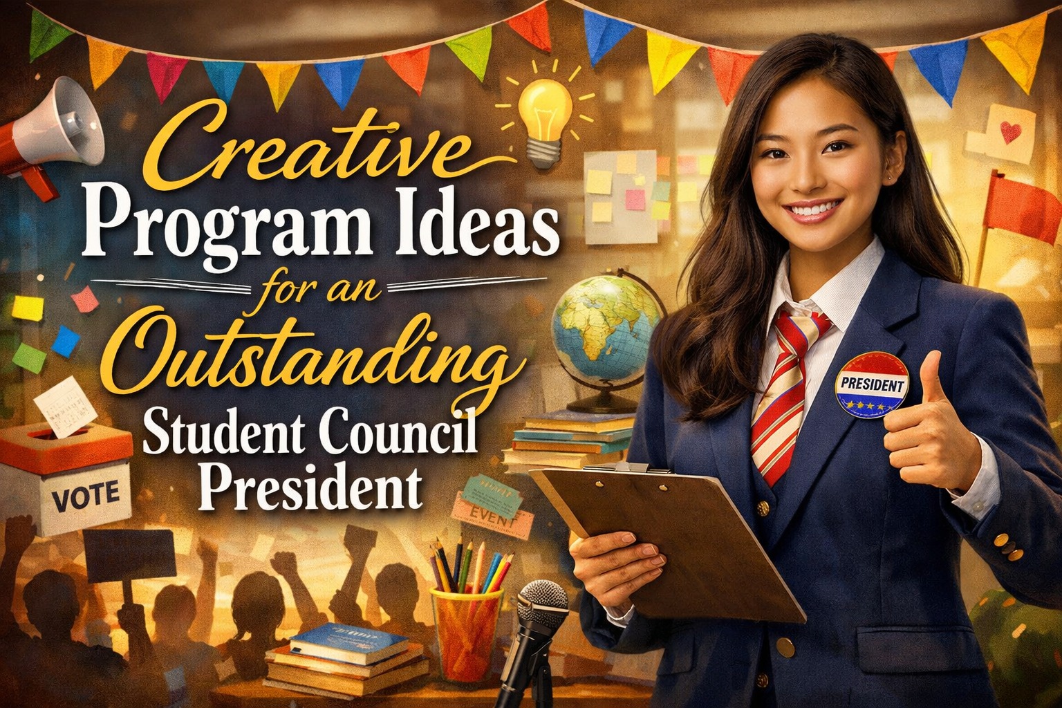 Creative Program Ideas for an Outstanding Student Council President