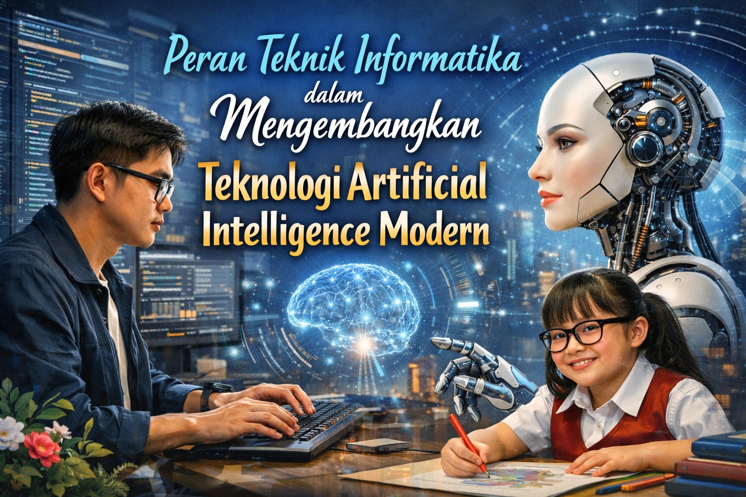 Peran Teknik Informatika dalam Mengembangkan Teknologi Artificial Intelligence Modern