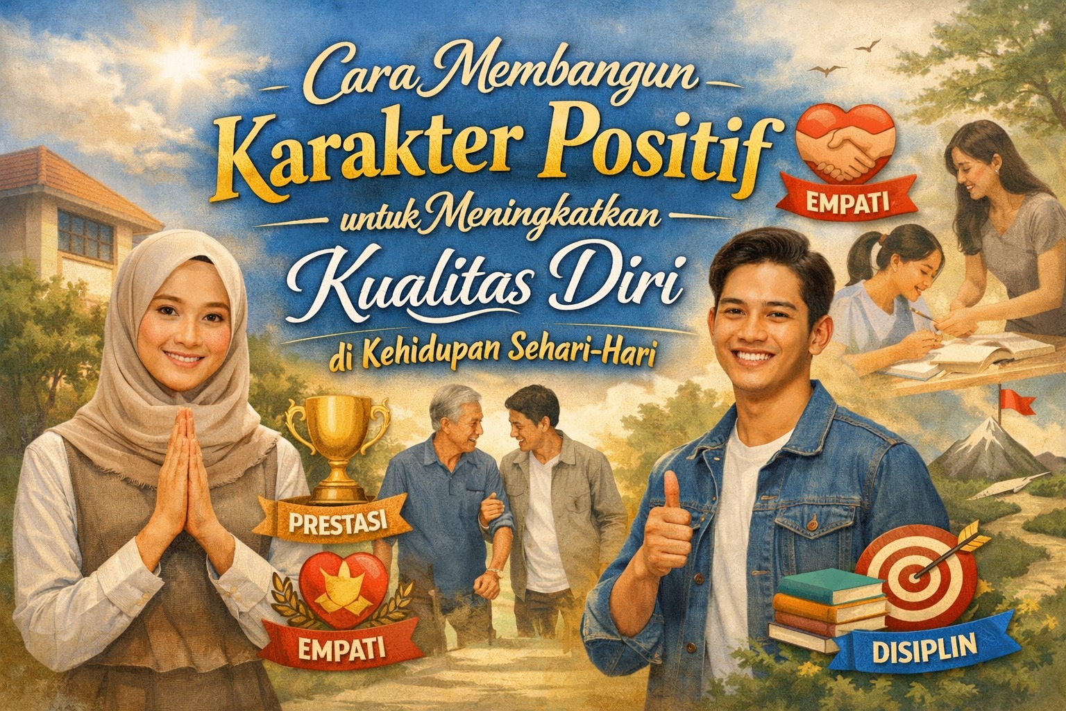 Cara Membangun Karakter Positif untuk Meningkatkan Kualitas Diri di Kehidupan Sehari Hari