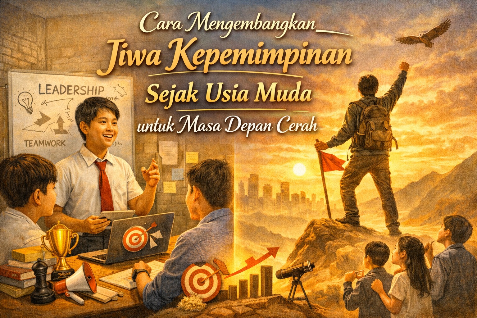 Cara Mengembangkan Jiwa Kepemimpinan Sejak Usia Muda untuk Masa Depan Cerah