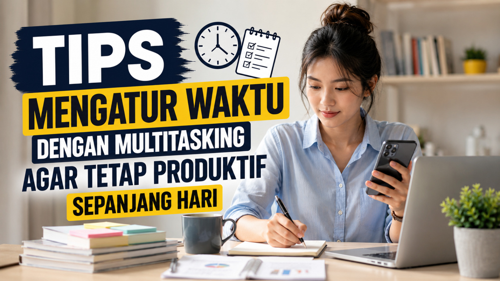 Tips Mengatur Waktu Dengan Multitasking Agar Tetap Produktif Sepanjang Hari