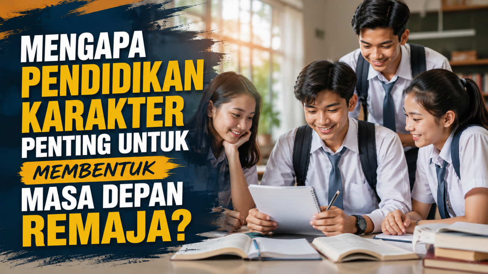Mengapa Pendidikan Karakter Penting Untuk Membentuk Masa Depan Remaja?