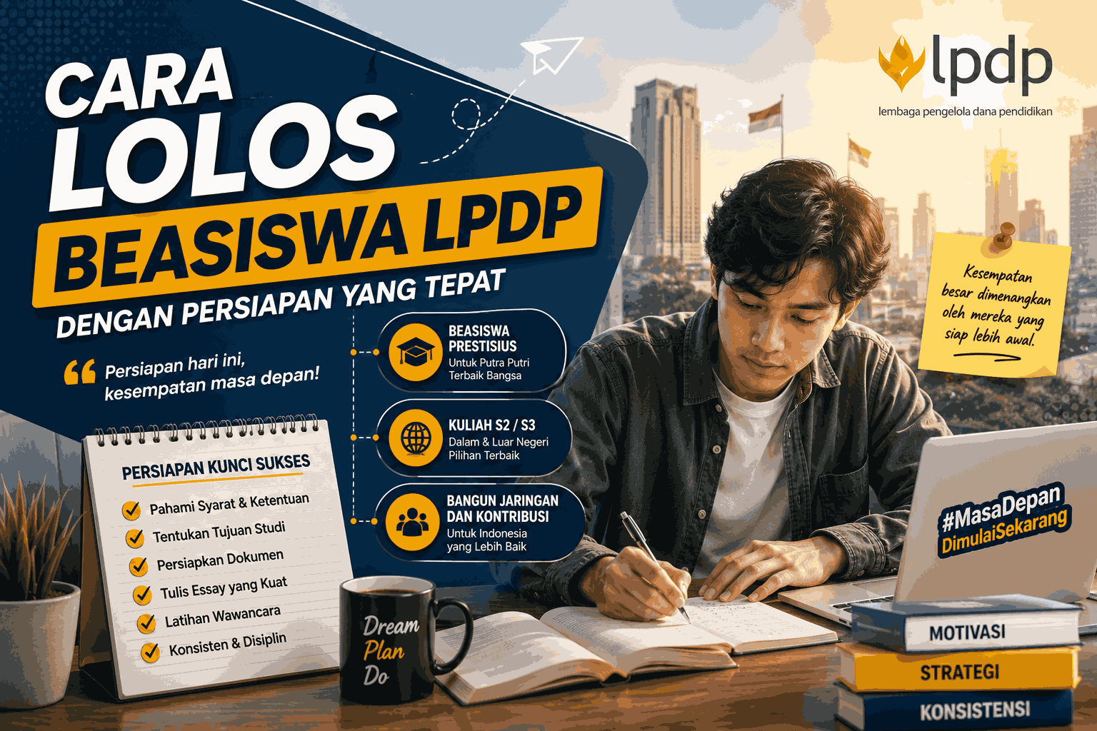Cara Lolos Beasiswa LPDP dengan Persiapan yang Tepat