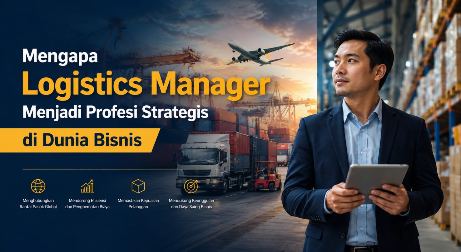 Mengapa Logistics Manager Menjadi Profesi Strategis Di Dunia Bisnis