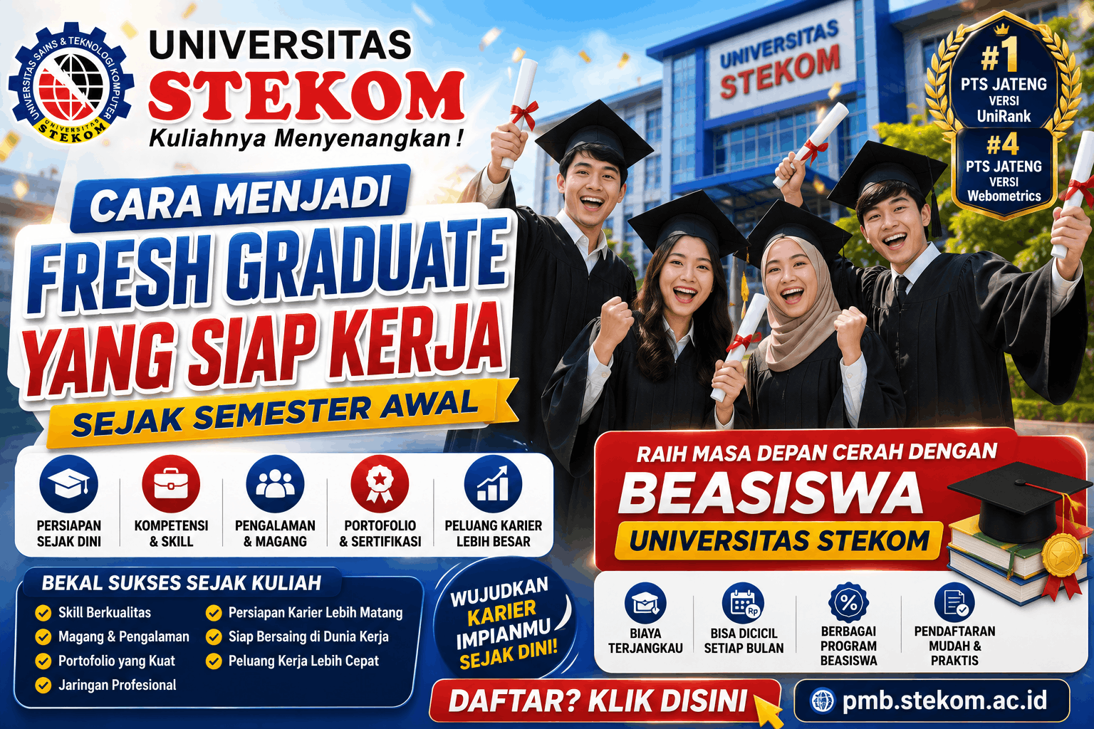 Cara Menjadi Fresh Graduate yang Siap Kerja Sejak Semester Awal