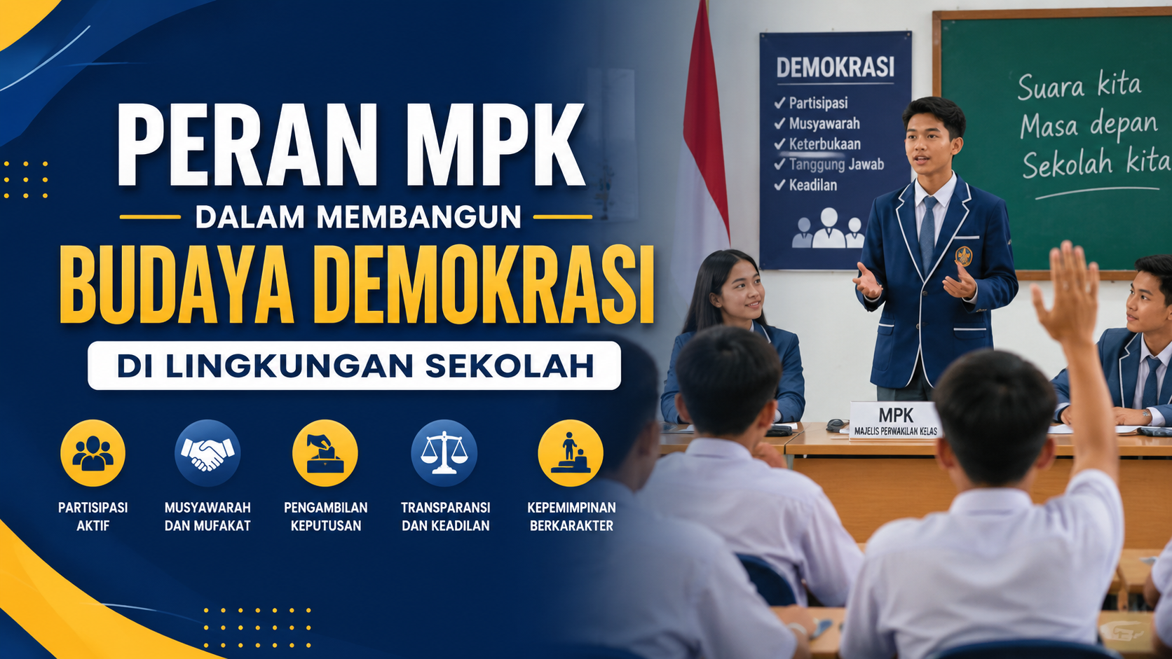 Peran MPK dalam Membangun Budaya Demokrasi di Lingkungan Sekolah