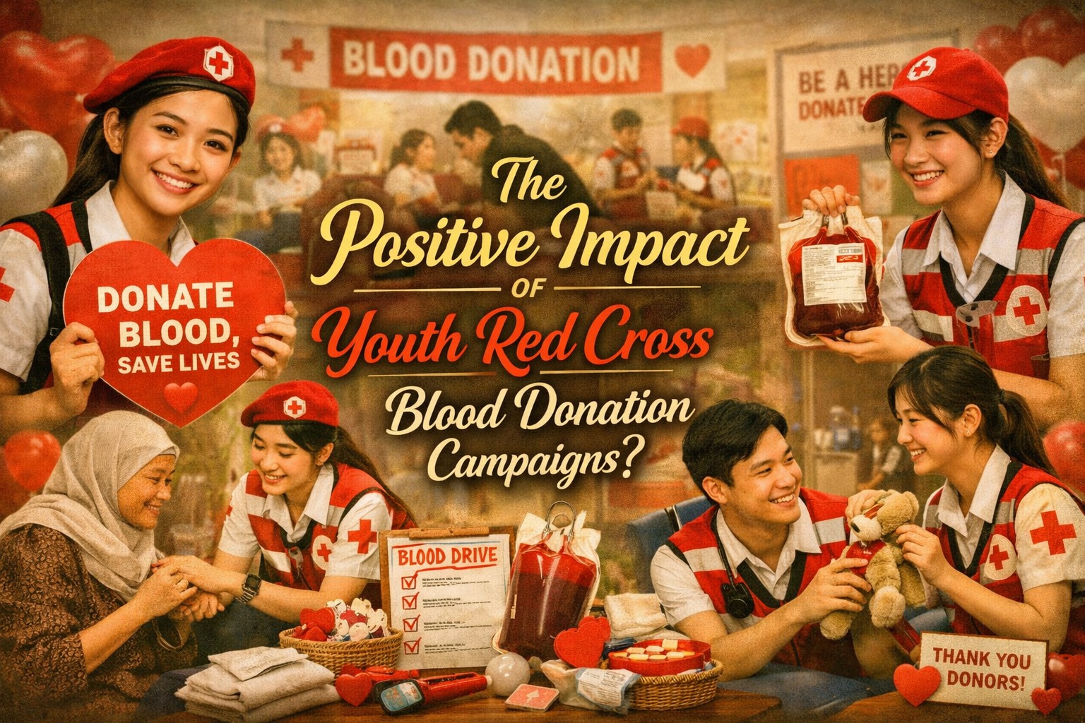 The Positive Impact of Youth Red Cross Blood Donation Campaigns