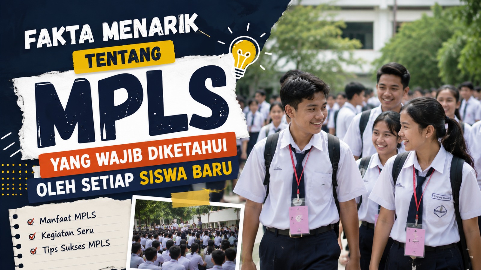 Fakta Menarik Tentang MPLS Yang Wajib Diketahui Oleh Setiap Siswa Baru