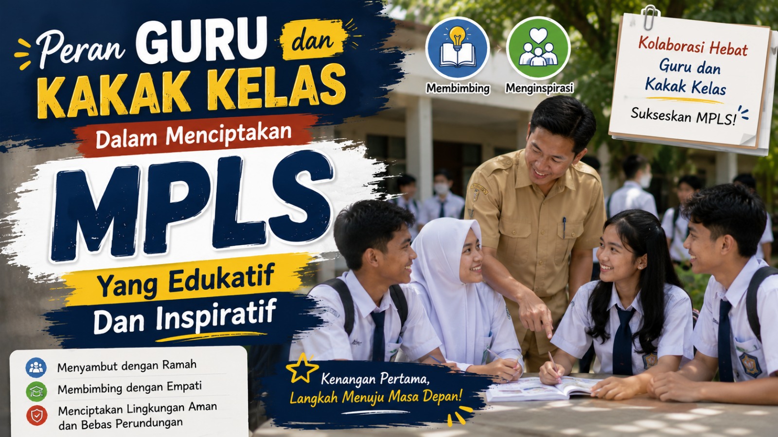 Peran Guru Dan Kakak Kelas Dalam Menciptakan MPLS Yang Edukatif Dan Inspiratif