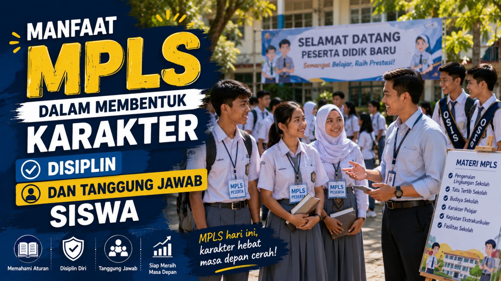 Manfaat MPLS Dalam Membentuk Karakter Disiplin Dan Tanggung Jawab Siswa