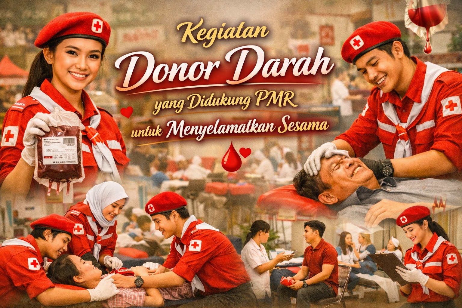 Kegiatan Donor Darah yang Didukung PMR untuk Menyelamatkan Sesama