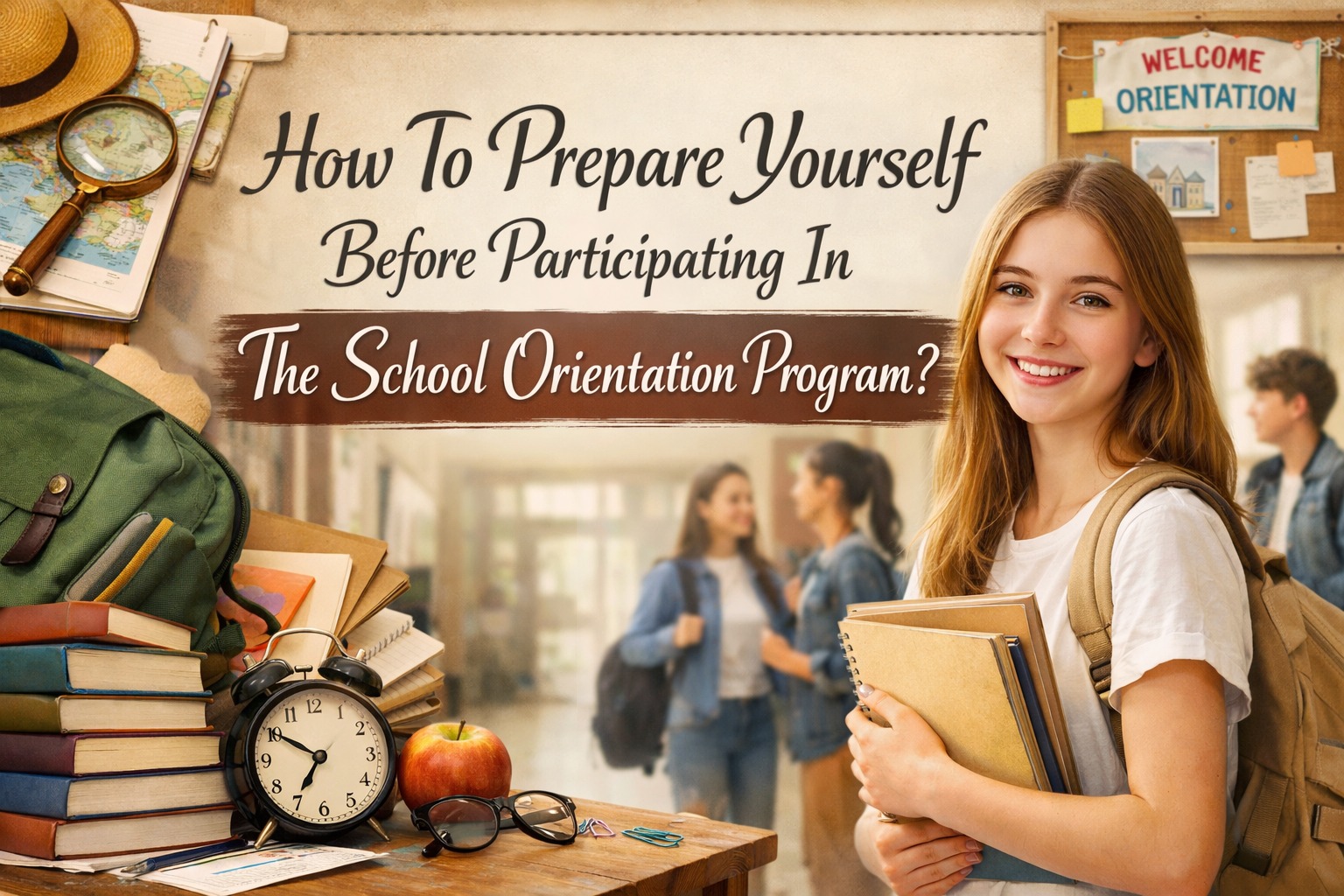 How To Prepare Yourself Before Participating In The School Orientation Program?