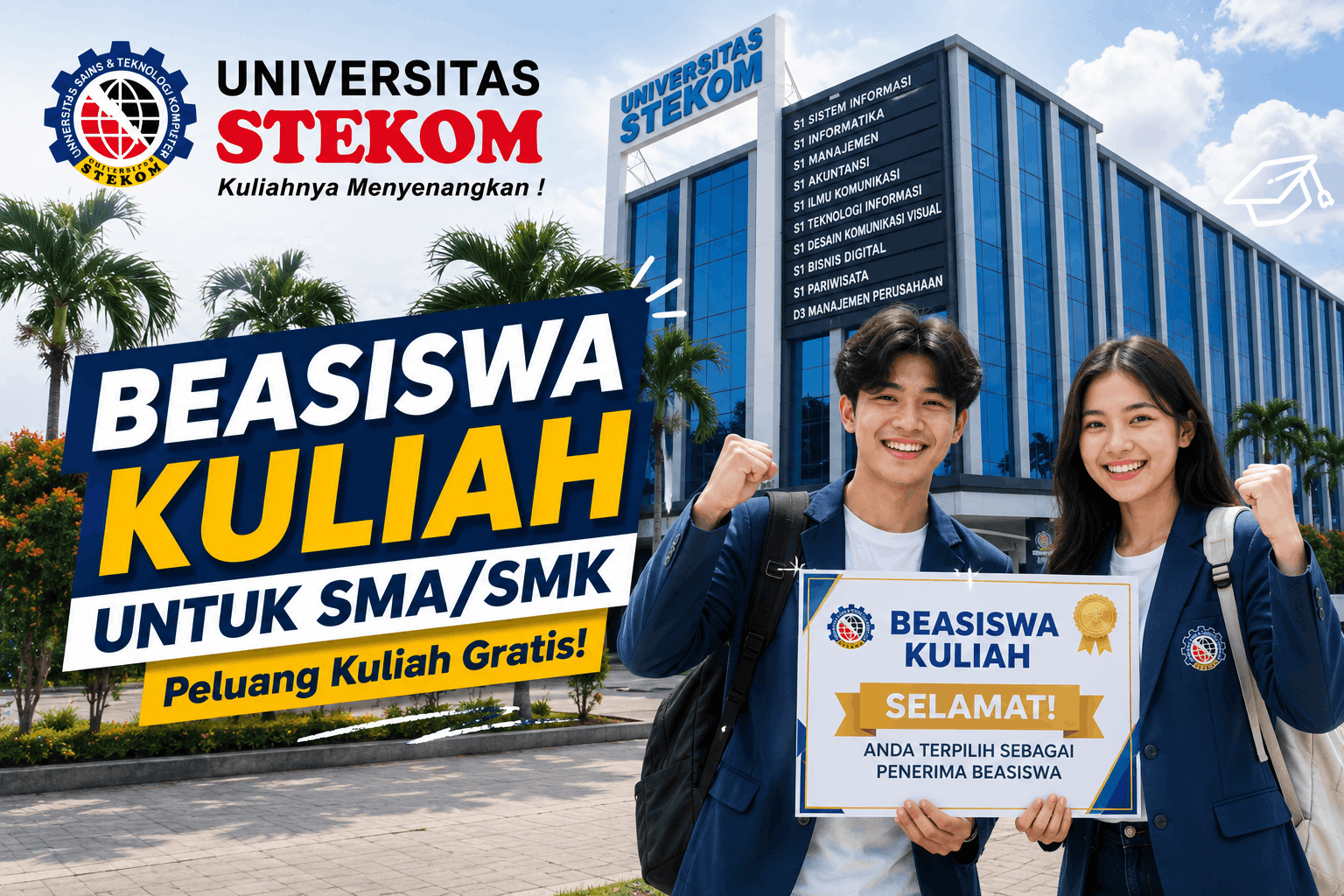 Cara Mendapat Beasiswa Kuliah untuk Lulusan SMA dan SMK