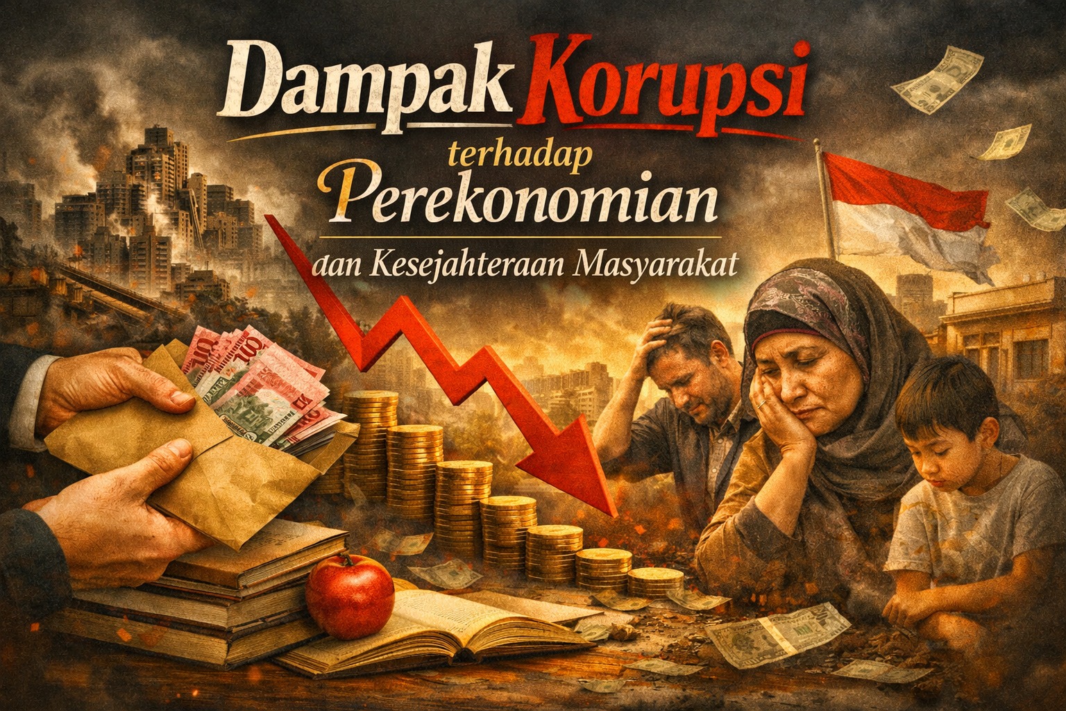 Dampak Buruk Korupsi terhadap Perekonomian dan Kesejahteraan Masyarakat