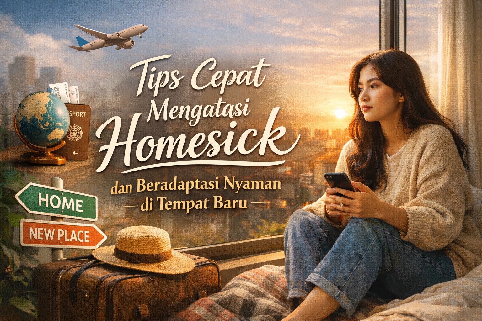 Tips Cepat Mengatasi Homesick dan Beradaptasi Nyaman di Tempat Baru