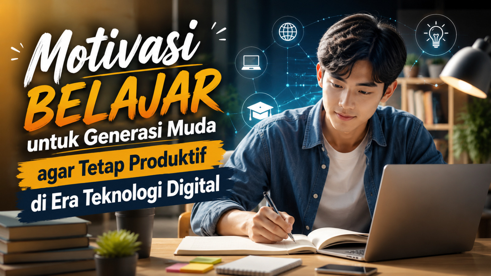 Motivasi Belajar bagi Generasi Muda agar Tetap Produktif di Era Teknologi Digital