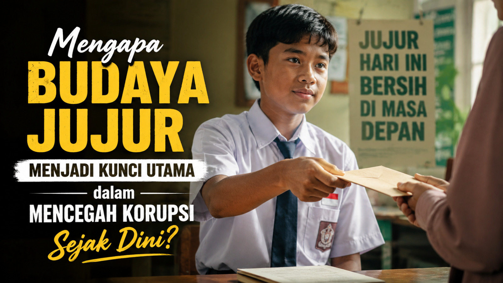 Mengapa Budaya Jujur Menjadi Kunci Utama dalam Mencegah Korupsi Sejak Dini?
