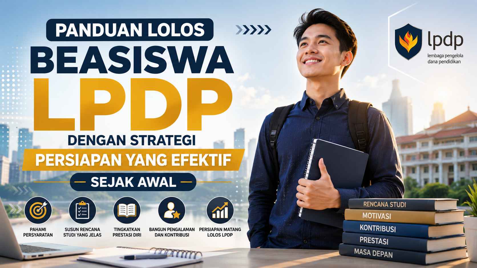 Panduan Lolos Beasiswa LPDP dengan Strategi Persiapan yang Efektif Sejak Awal