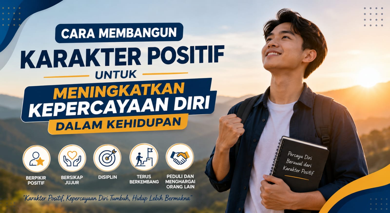Cara Membangun Karakter Positif untuk Meningkatkan Kepercayaan Diri dalam Kehidupan