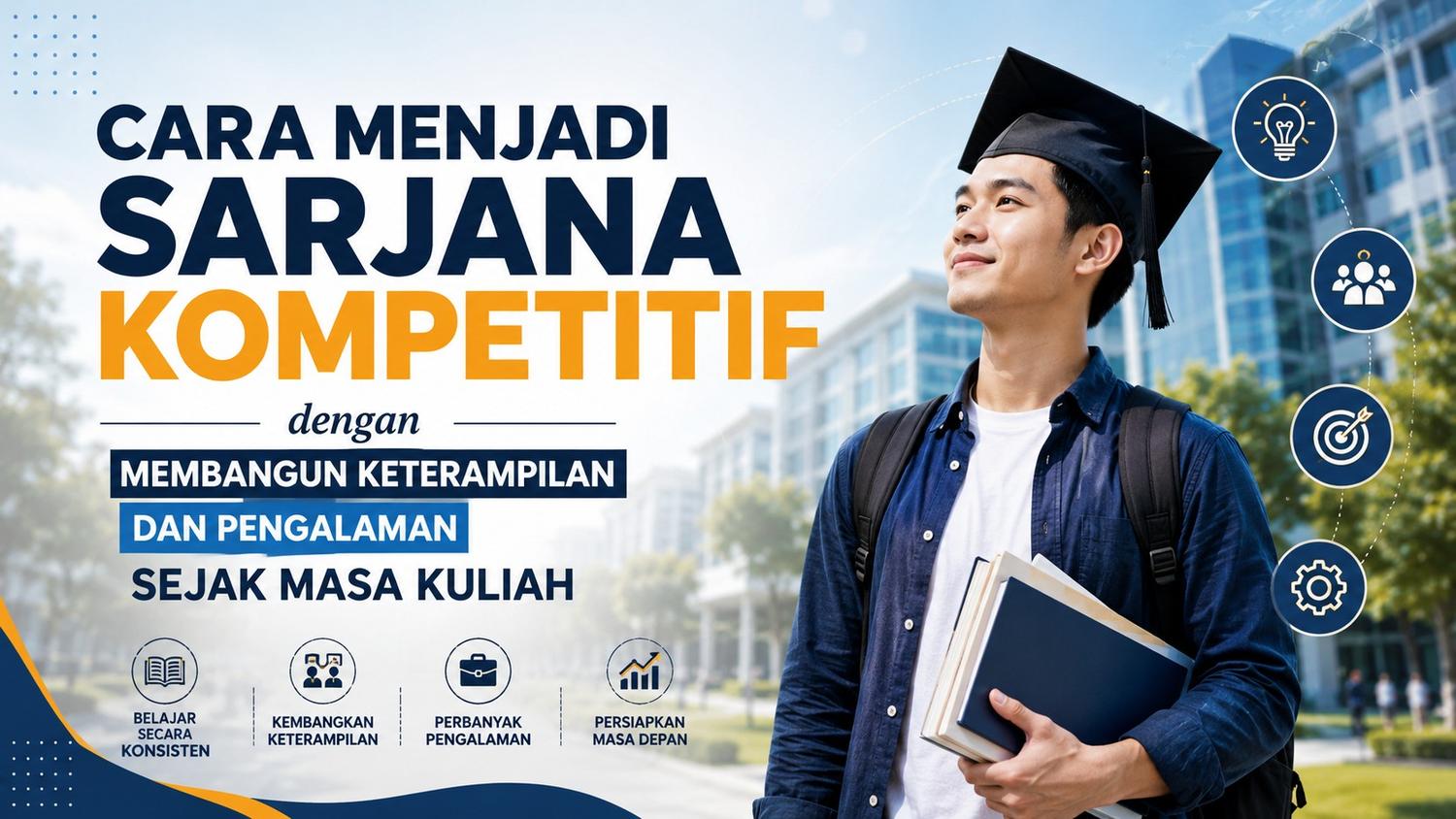 Cara Menjadi Sarjana Kompetitif dengan Membangun Keterampilan dan Pengalaman Sejak Masa Kuliah