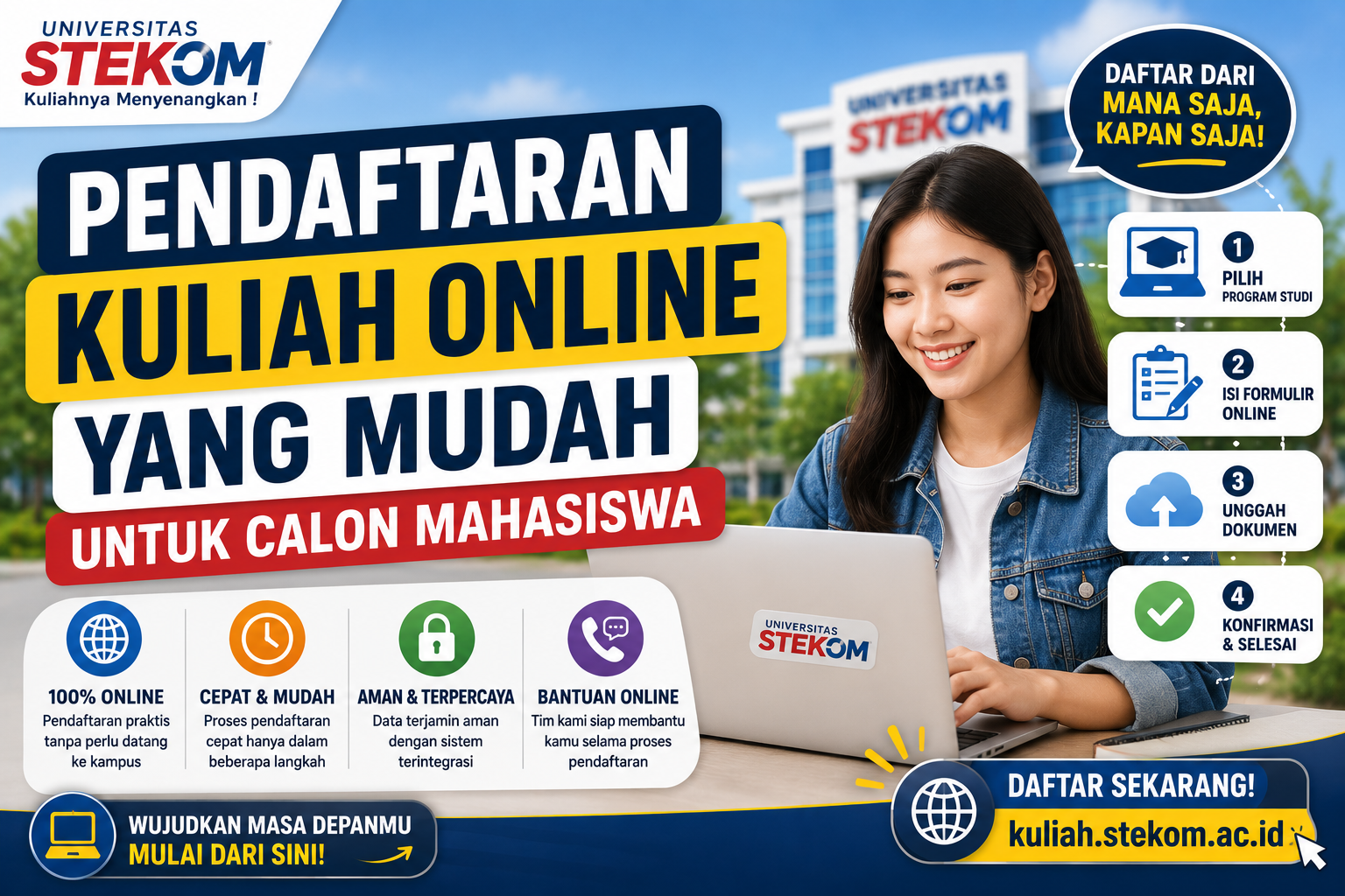Pendaftaran Kuliah Online yang Mudah untuk Calon Mahasiswa
