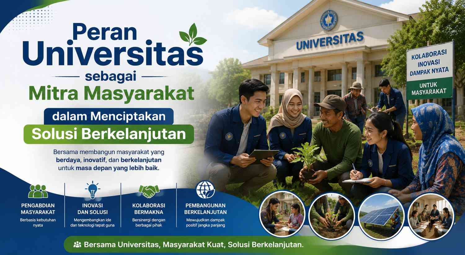  Peran Universitas sebagai Mitra Masyarakat dalam Menciptakan Solusi Berkelanjutan