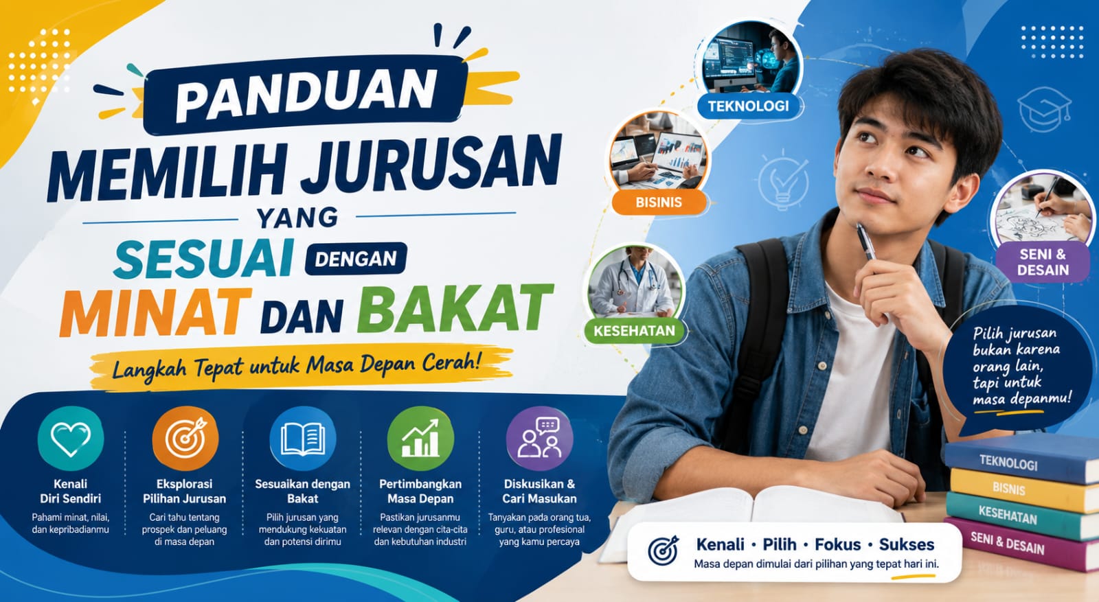 Panduan Memilih Jurusan yang Sesuai dengan Minat dan Bakat