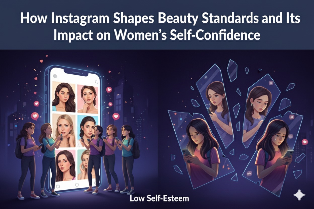 How Instagram Shapes Beauty Standards and Its Impact on Women's Self-Confidence