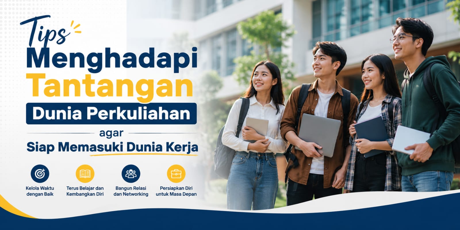 Tips Menghadapi Tantangan Dunia Perkuliahan Agar Siap Memasuki Dunia Kerja