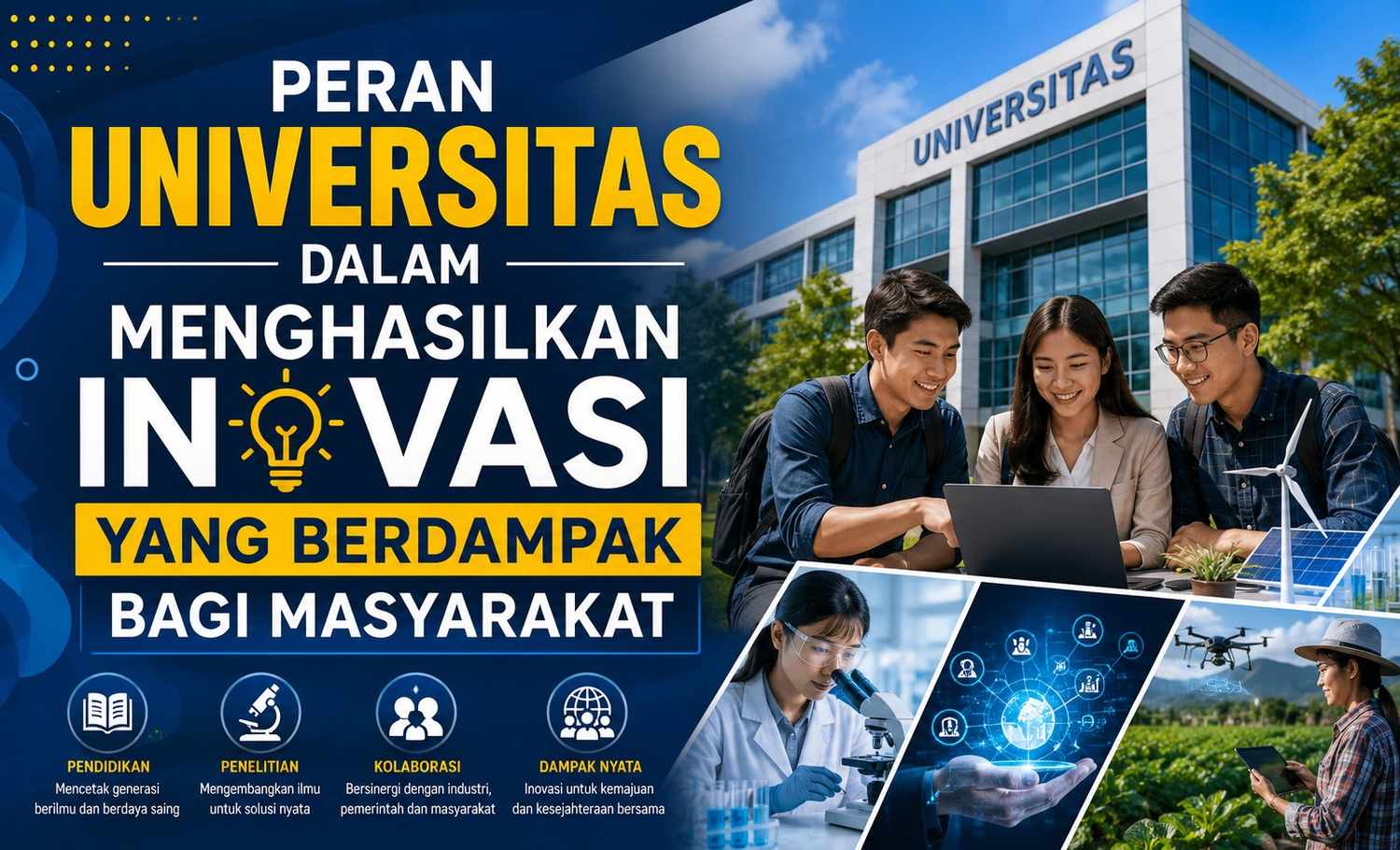 Peran Universitas dalam Menghasilkan Inovasi yang Berdampak bagi Masyarakat