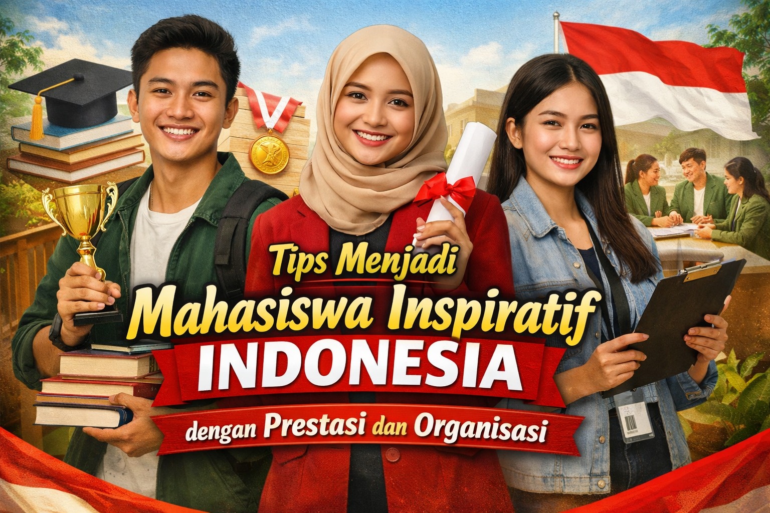 Tips Menjadi Mahasiswa Inspiratif Indonesia dengan Prestasi dan Organisasi