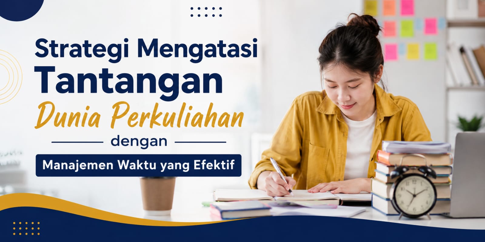 Strategi Mengatasi Tantangan Dunia Perkuliahan Dengan Manajemen Waktu Yang Efektif