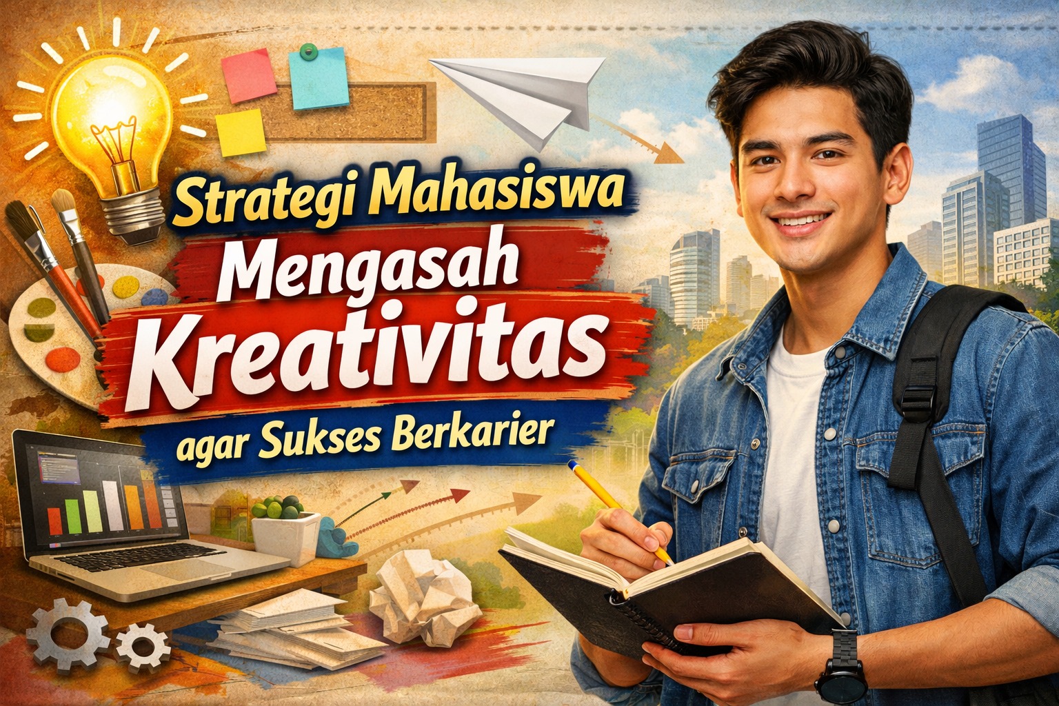 Strategi Mahasiswa Mengasah Kreativitas agar Sukses Berkarier
