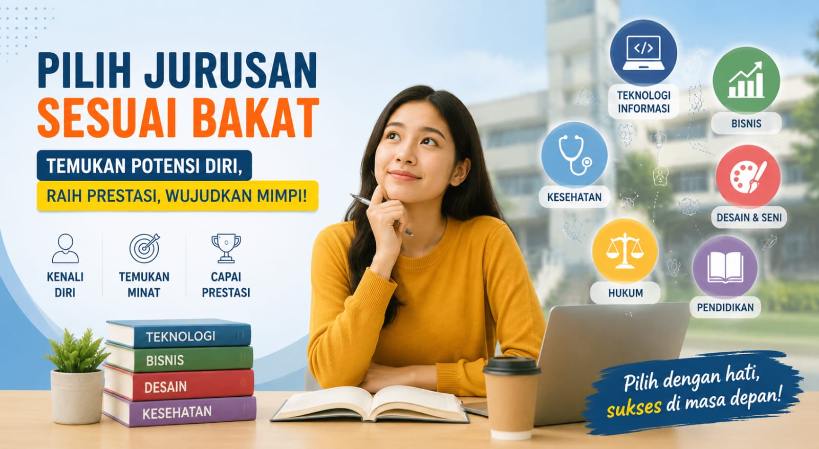 Cara Memilih Jurusan Sesuai Bakat agar Lebih Mudah Meraih Prestasi Akademik