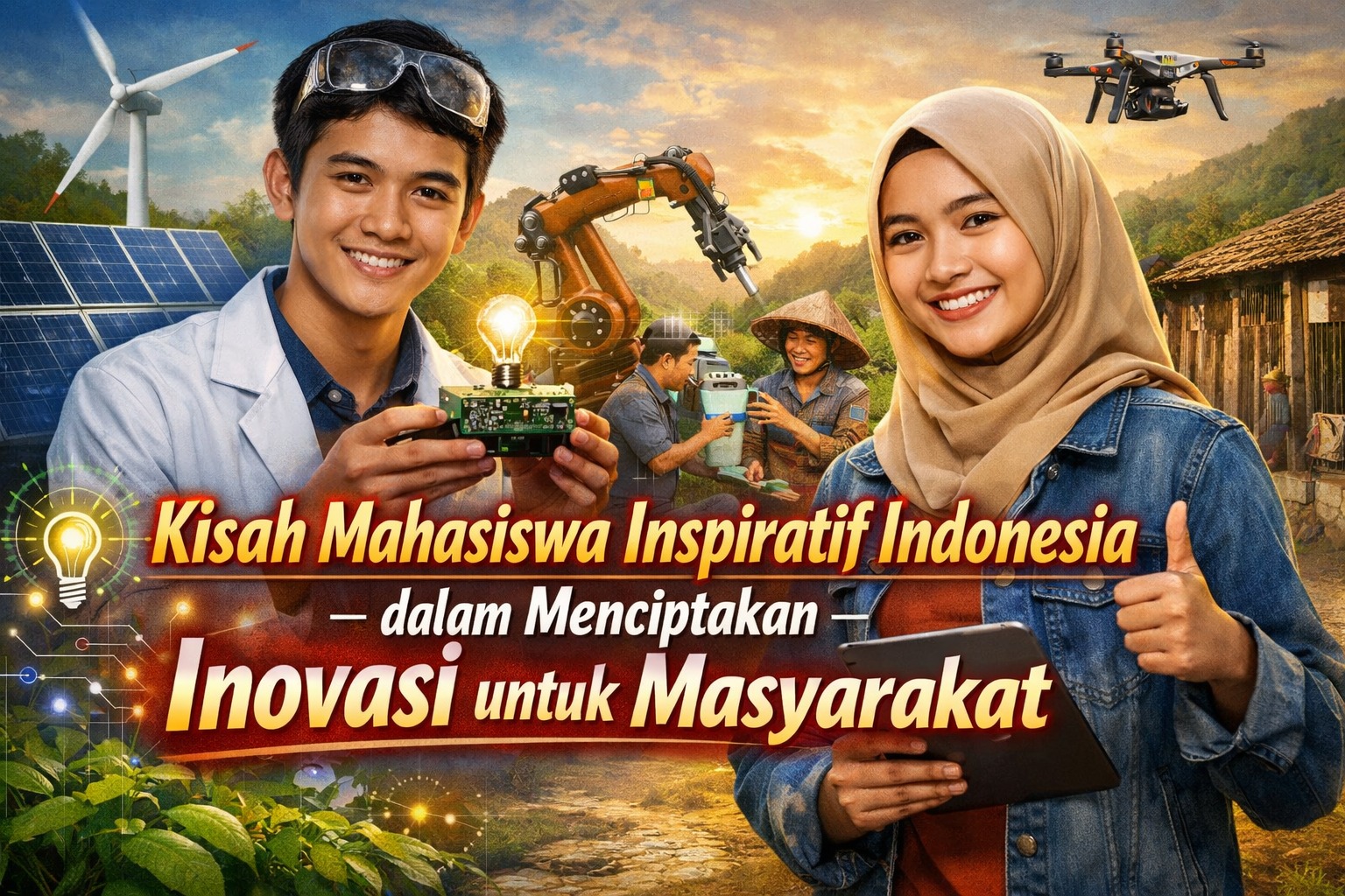 Kisah Mahasiswa Inspiratif Indonesia dalam Menciptakan Inovasi untuk Masyarakat