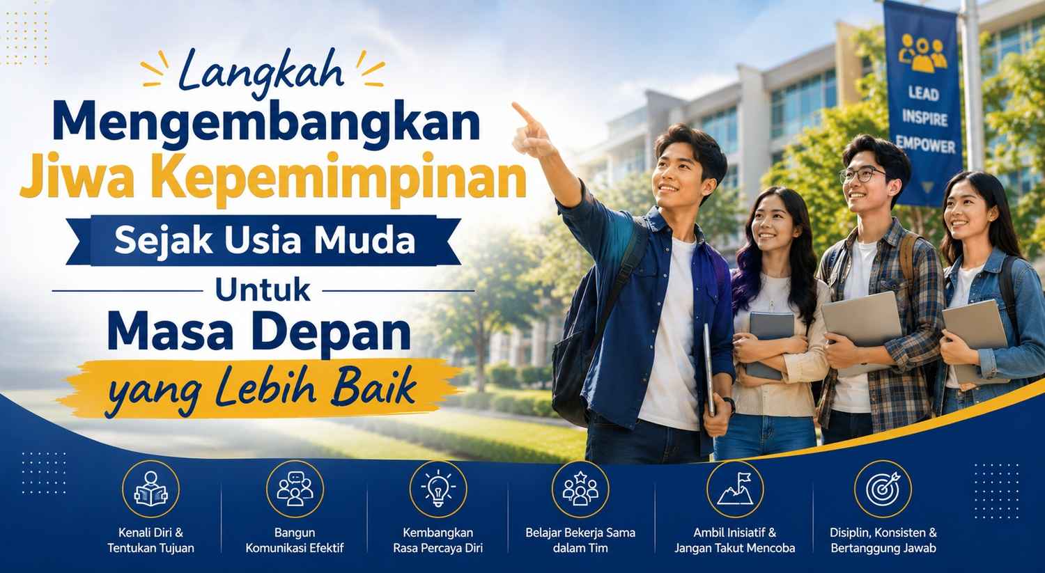 Langkah Mengembangkan Jiwa Kepemimpinan Sejak Usia Muda Untuk Masa Depan yang Lebih Baik