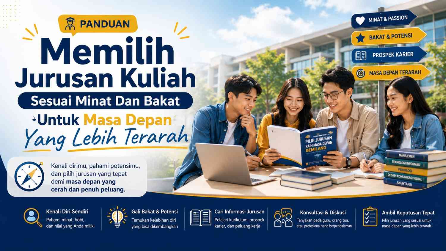 Panduan Memilih Jurusan Kuliah Sesuai Minat Dan Bakat Untuk Masa Depan Yang Lebih Terarah