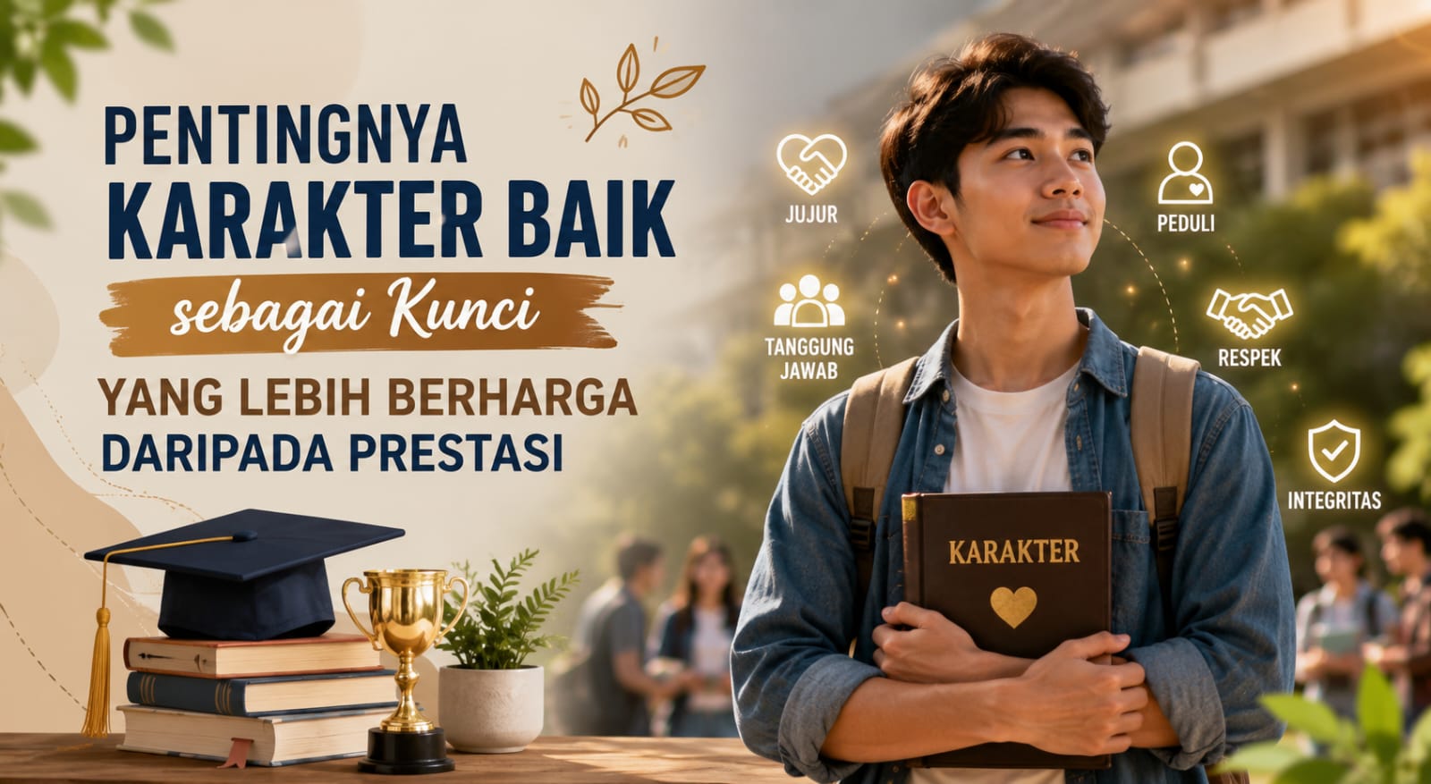 Pentingnya Karakter Baik sebagai Kunci Kesuksesan yang Lebih Berharga daripada Prestasi