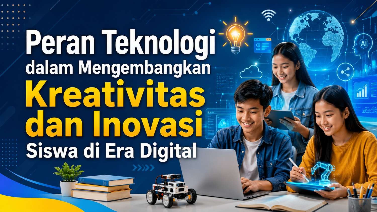 Peran Teknologi dalam Mengembangkan Kreativitas dan Inovasi Siswa di Era Digital