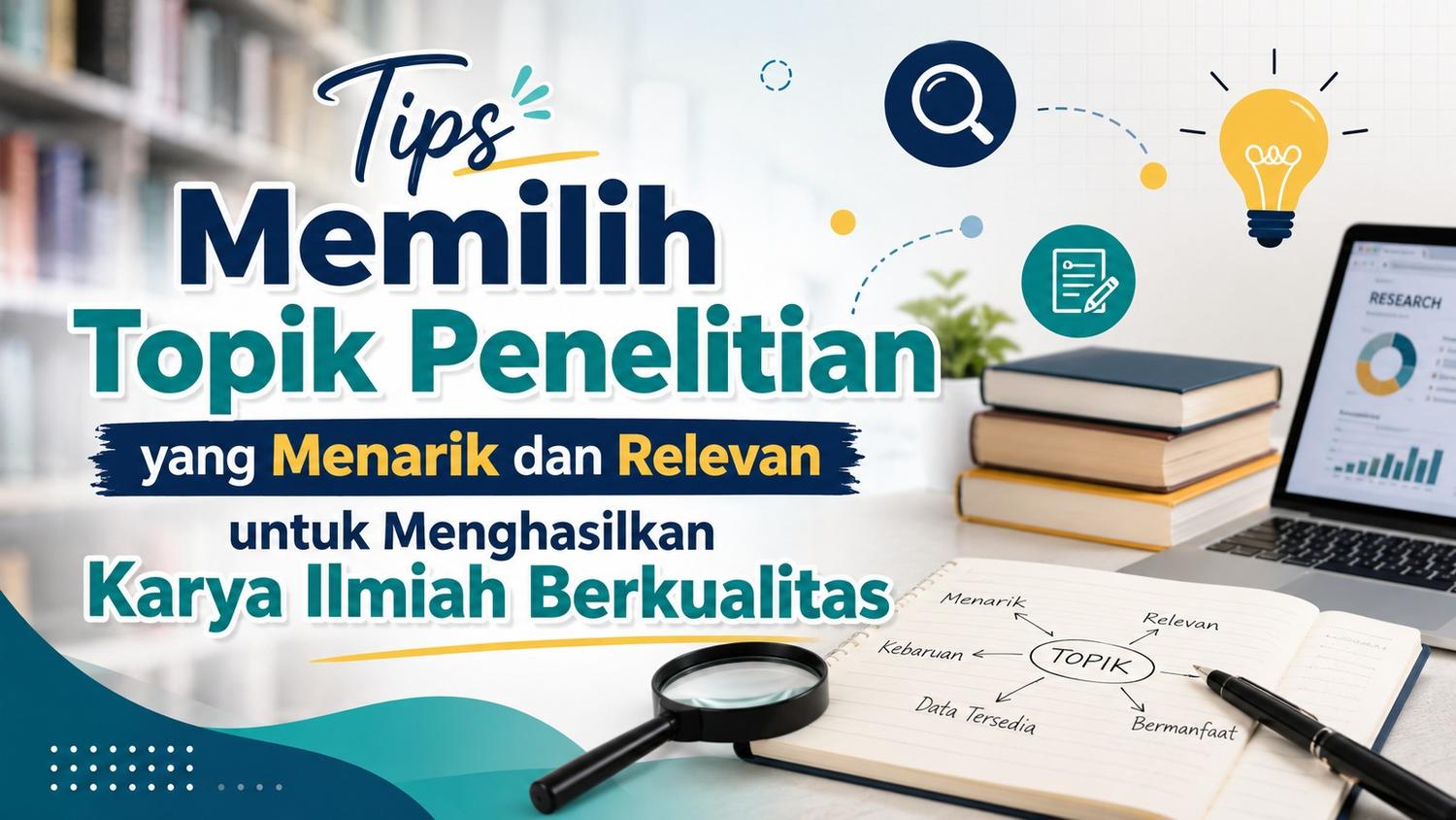 Tips Memilih Topik Penelitian yang Menarik dan Relevan untuk Menghasilkan Karya Ilmiah Berkualitas