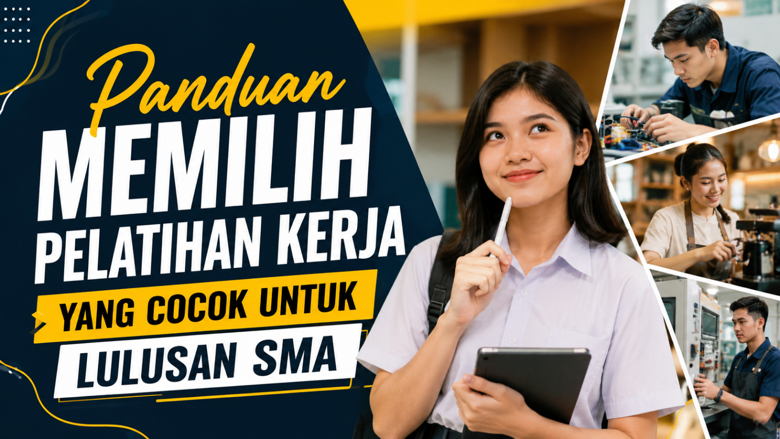 Panduan Memilih Pelatihan Kerja yang Cocok untuk Lulusan SMA