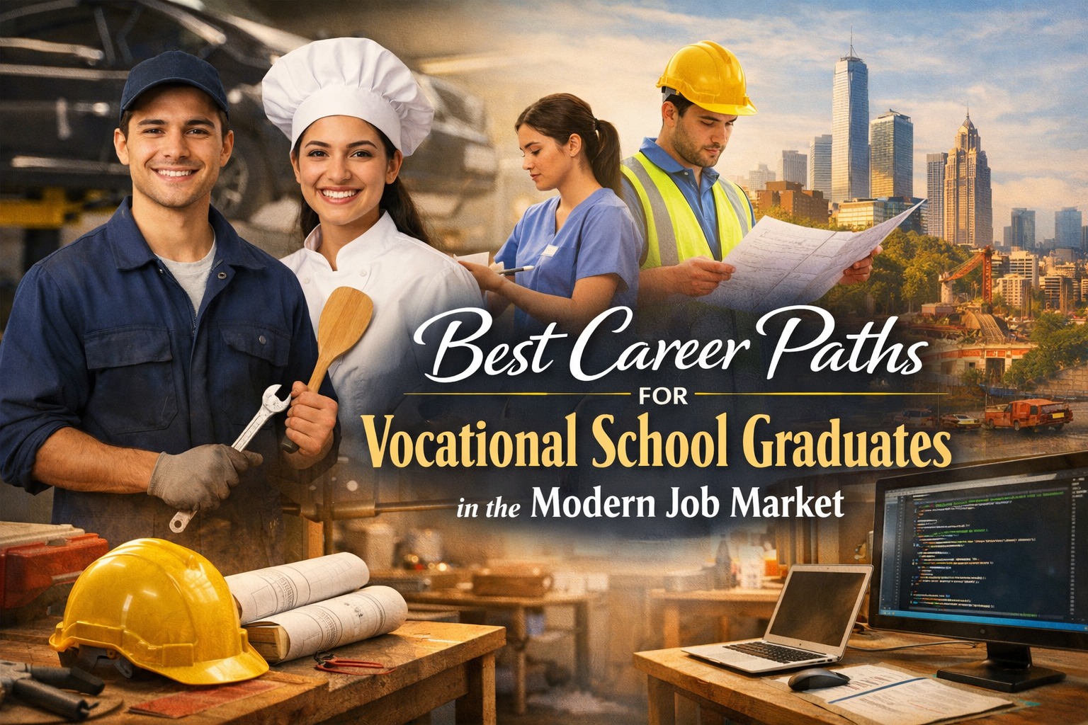 Best Career Paths for Vocational School Graduates in the Modern Job Market