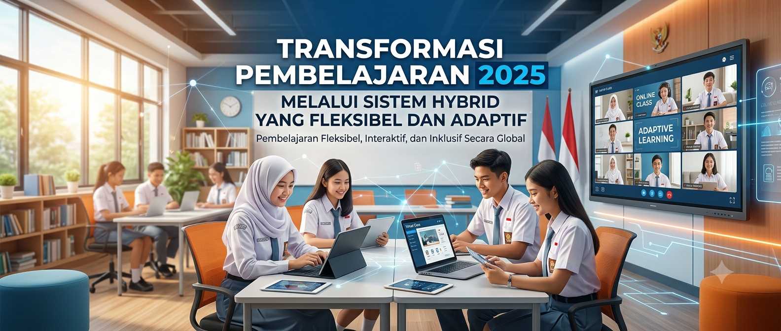 Transformasi Pembelajaran 2025 Melalui Sistem Hybrid yang Fleksibel dan Adaptif