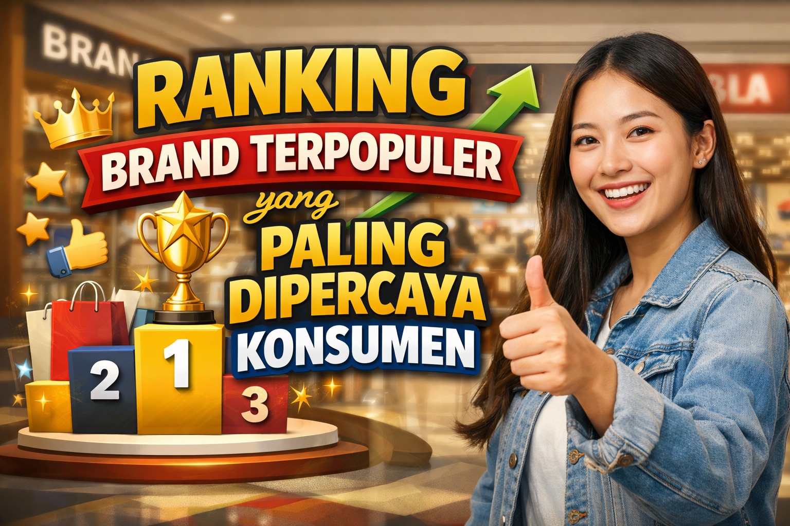 Ranking Brand Terpopuler yang Paling Dipercaya Konsumen