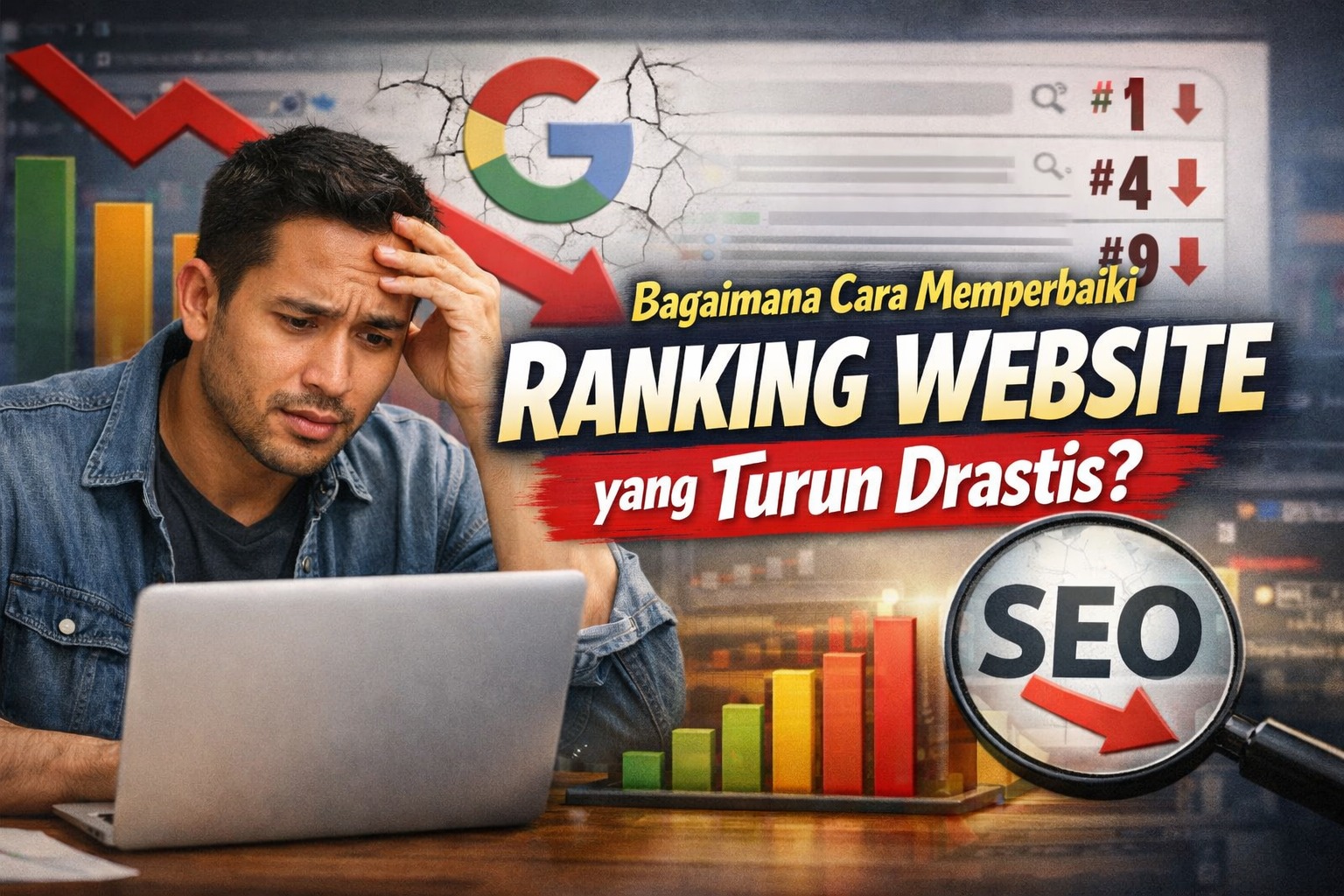 Bagaimana Cara Memperbaiki Ranking Website yang Turun Drastis?