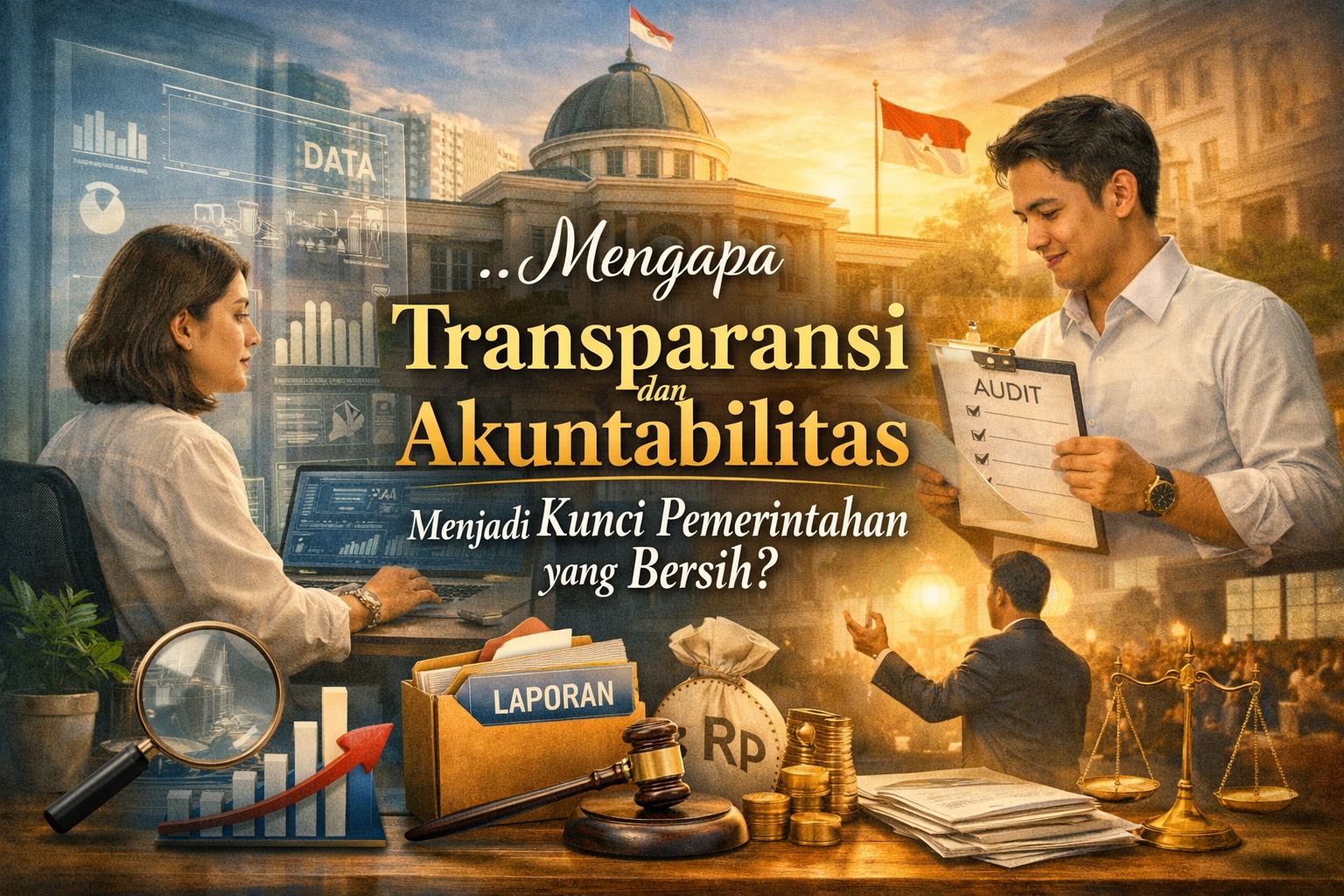 Mengapa Transparansi dan Akuntabilitas Menjadi Kunci Pemerintahan yang Bersih?