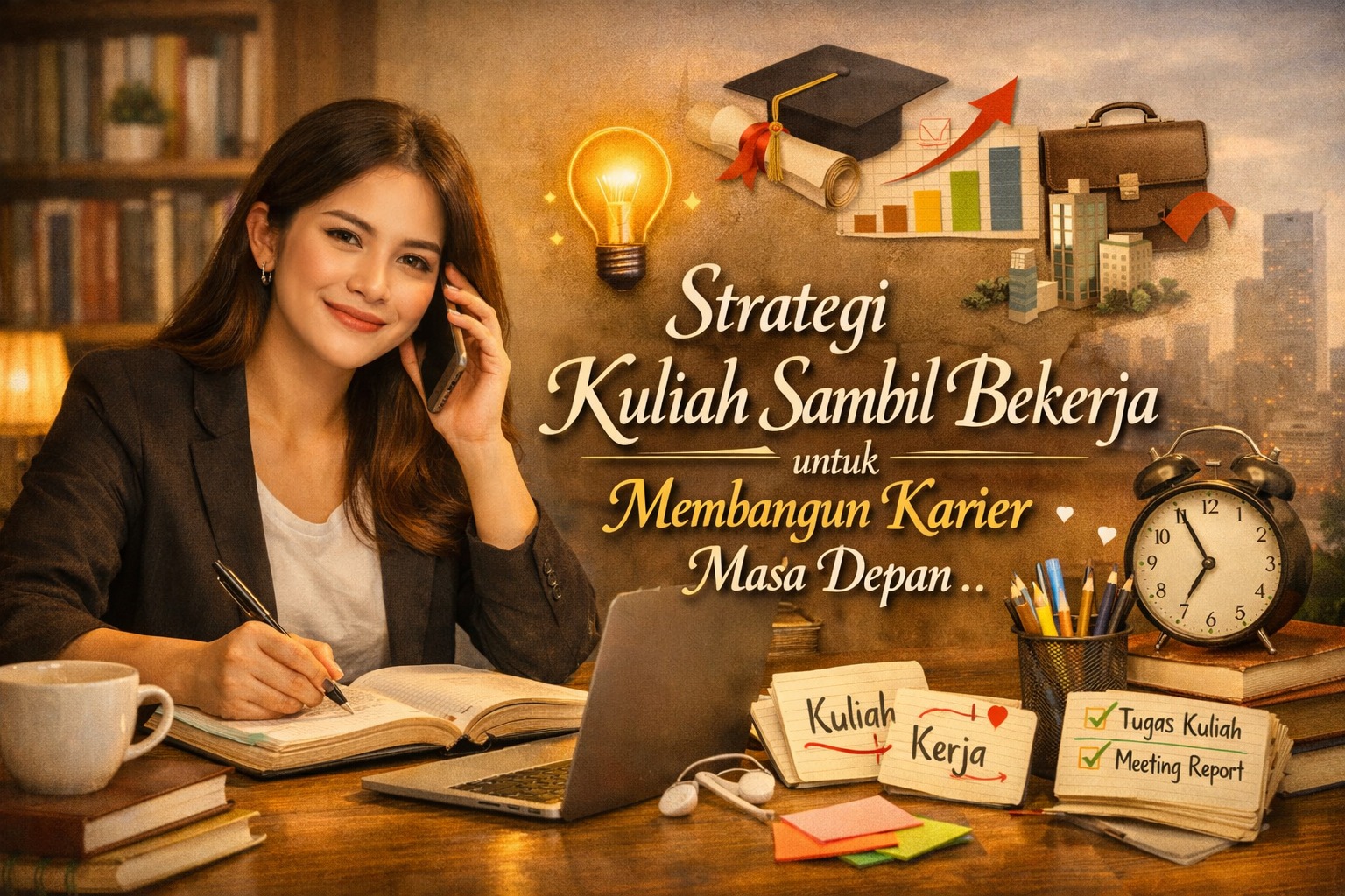 Strategi Kuliah Sambil Bekerja untuk Membangun Karier Masa Depan