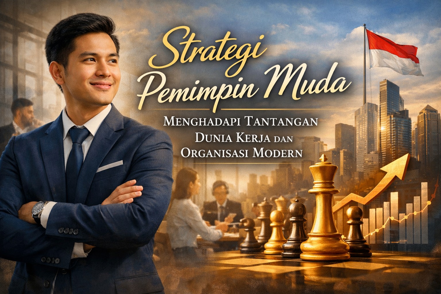 Strategi Pemimpin Muda Menghadapi Tantangan Dunia Kerja dan Organisasi Modern